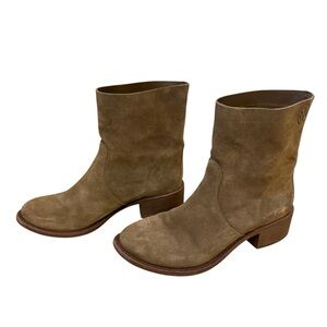 Tory Burch Tan Ankle Boots